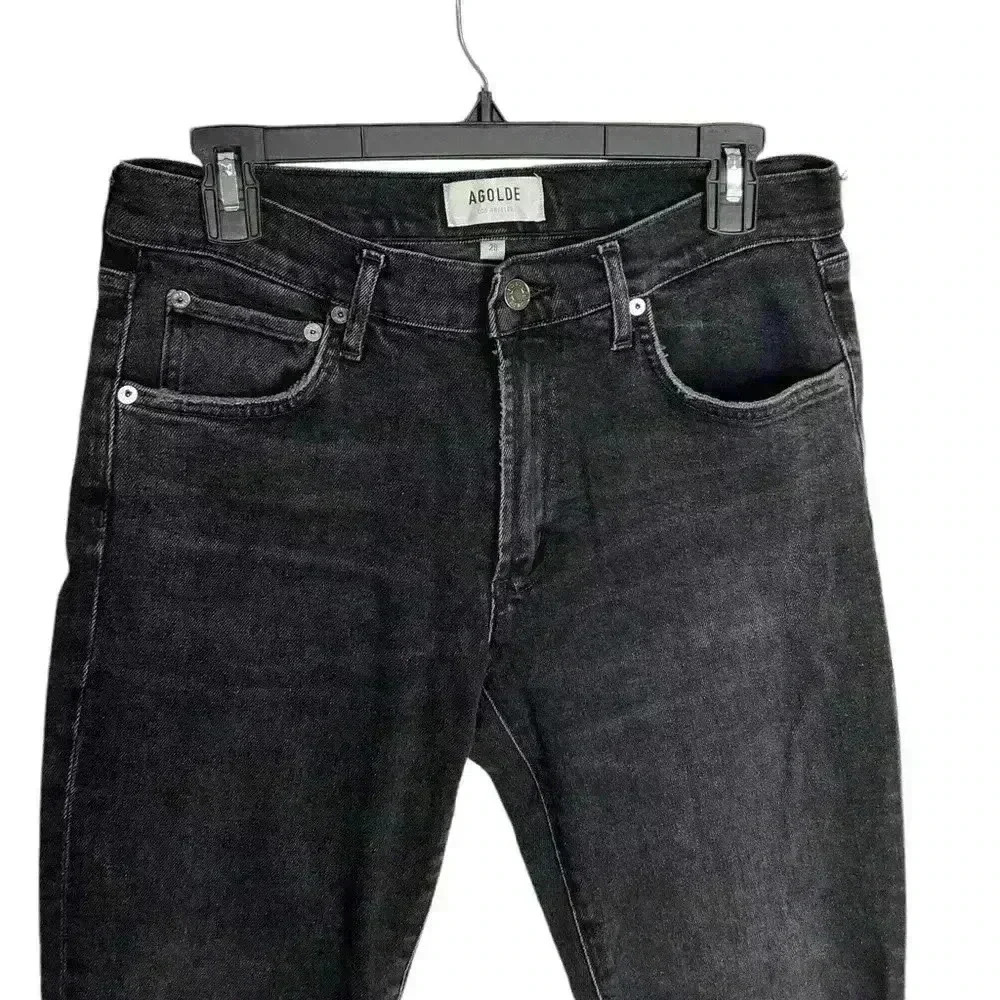 AGOLDE Toni Cropped Skinny Jeans Size 28 - Picture 4 of 10
